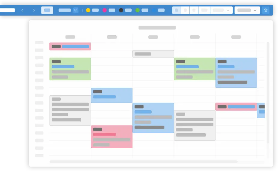고객·센터 일정 구분이 쉬워집니다